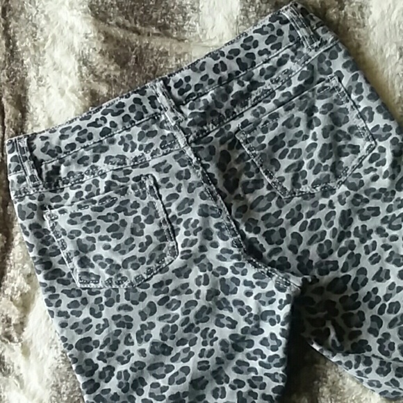 Greg Leopard Print Stretch Skinnies - Picture 4 of 4